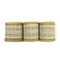 Wrapables Hessian Burlap with Lace Ribbon (Set of 3)